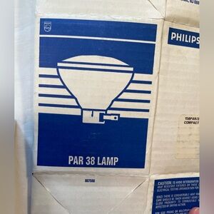 Philips 150PAR3FL PAR 38 Compact Flood‎ Bulb 150PAR3FL (Pack of 4)